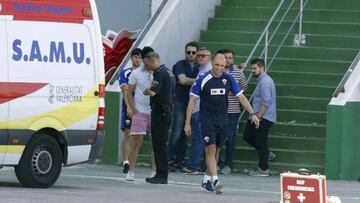 Duro castigo para el médico del Elche: cuatro partidos