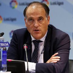 Tebas anuncia 4 millones de ingresos para la liga Femenina