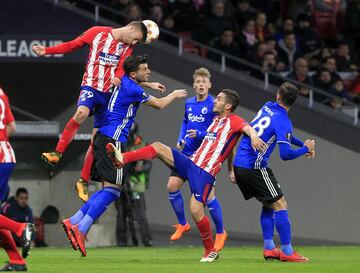 Atlético de Madrid-Copenhague en imágenes