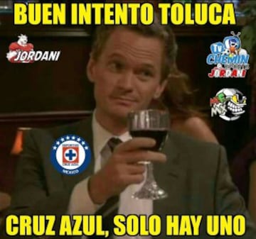 Los Memes celebran al Toluca y acaban con Santos Laguna