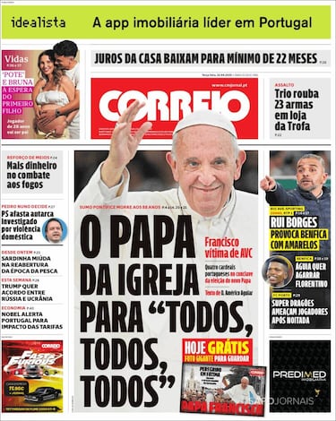 "El Papa de la Iglesia para todos, todos, todos".