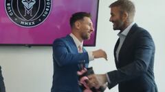 Inter Miami comparte video de la firma de contrato de Lionel Messi