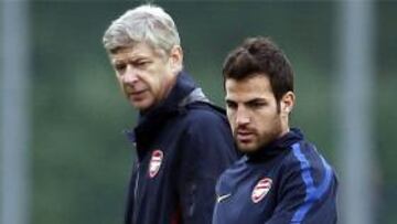 <b>SE DEFIENDE.</b>Wenger ha justificado el fichaje de Cesc por el Arsenal.