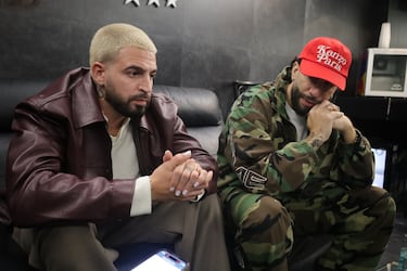 Pepe y Vizio durante las pruebas de sonido en La Riviera: “Somos un puchero de cosas, es difícil definirnos como un único concepto”