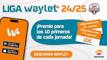 ¡Repsol reparte 100€ cada jornada para los 10 mejores en su Liga Waylet de Biwenger!