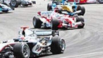 <b>TORTAS.</b> En la carrera hubo de todo, sobre todo emoción.