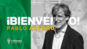 Pablo Alfaro, nuevo entrenador del C¨®rdoba