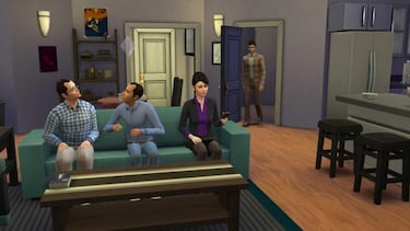 Así son las series Friends y Seinfield con Los Sims 4