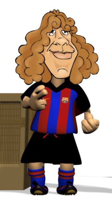 Puyol, figura habitual de los Bar?a Toons.