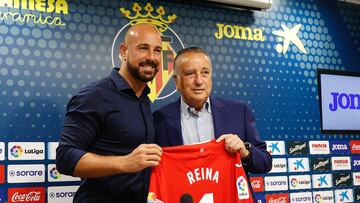 Pepe Reina y Fernando Roig.