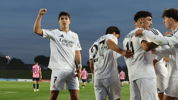 09/02/25 REAL MADRID CASTILLA vs SANLUQUEÑO
PARTIDO PRIMERA FEDERACION GRUPO B
1-0 GOL GONZALO