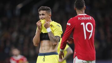 29/09/21
 CHAMPIONS LEAGUE 
 MANCHESTER UNITED - VILLARREAL CF YEREMY PINO