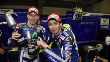 Lorenzo con Rossi.