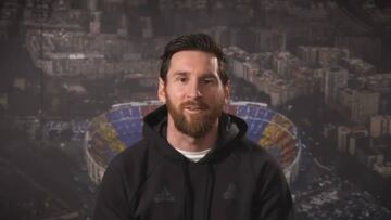 Messi: "Es un honor ganar este premio siendo un deportista de un deporte de equipo"