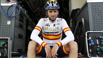 Gorka Izagirre posa en una entrevista para As.