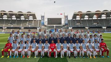 Los hidalguenses utilizaron como escenario el estadio donde debutaran en el certamen para tomarse la fotografía oficial del torneo intercontinental.