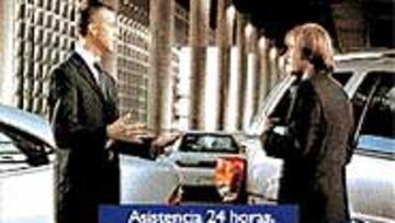 Guti y Mendieta, en un momento del anuncio.