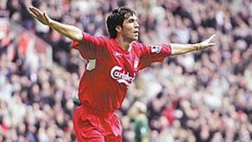 <b>SEGUNDO GOL. </b>Luis García volvió a marcar ayer y ya lleva dos tantos en la Premier League.