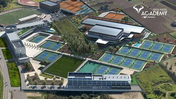 La Rafa Nadal Academy consolida su crecimiento con la ampliaci¨®n de sus instalaciones