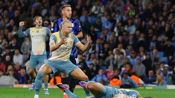 El conjunto Nerazzurri empata a cero goles en Etihad Stadium y consigue secar a los Citizens en UEFA Champions League.