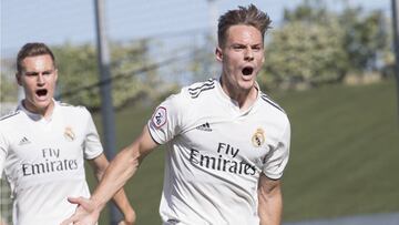 25/05/19
 Play Off Ascenso a SEGUNDA DIVISION
 CASTILLA - FC CARTAGENA 
 CELEBRACION GOL 1-0 DANI GOMEZ 