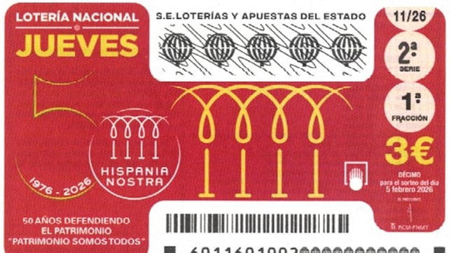 Lotería Nacional: comprobar los resultados y premios del sorteo de hoy, jueves 5 de febrero