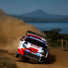 Elfyn Evans sobrevive en el infierno de Kenia