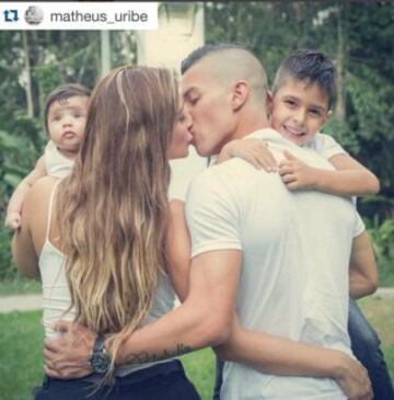 Cindy Álvarez, esposa de Matheus Uribe, volante del Deportes Tolima