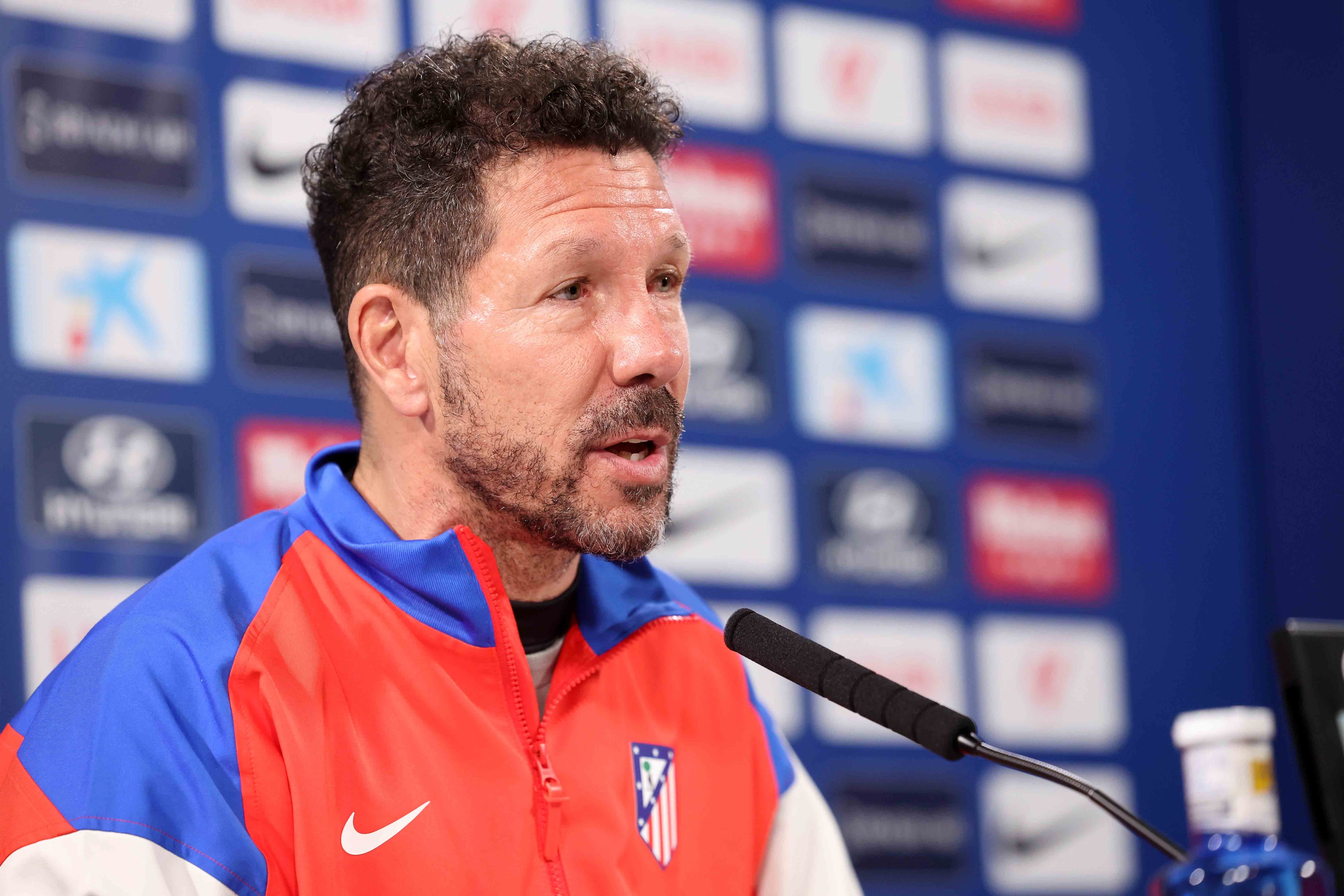 Simeone: ?Que de cul competicin estoy ms enamorado? De la vida, de tener salud, fuerza, energa...