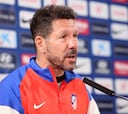 Simeone: “¿Que de cuál competición estoy más enamorado? De la vida, de tener salud, fuerza, energía...”