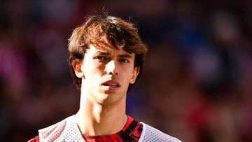 Joao Felix during La Liga match between Atletico de Madrid and RCD Espanyol de Barcelona at Civitas Metropolitano on November 06, 2022 in Madrid, Spain. (Photo by Rubén de la Fuente Pérez/NurPhoto via Getty Images)