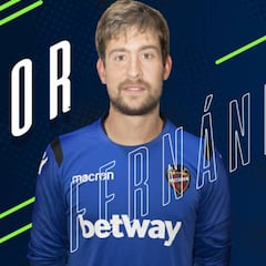 El Levante firma al portero Aitor Fernández hasta 2022
