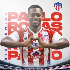 Pablo Rojas refuerza el ataque de Junior de Barranquilla