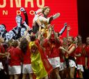 Celebración de España, en directo: fiesta de la Selección y actos de las campeonas del Mundial Femenino