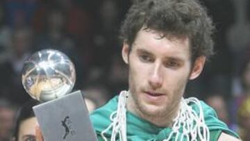 Rudy Fernández, 'MVP' de la Copa del Rey de Vitoria