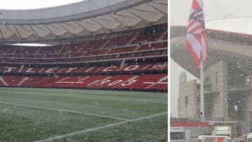 Así se encuentra el Wanda Metropolitano.