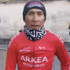 Nairo: "Llegamos como lo habíamos previsto"