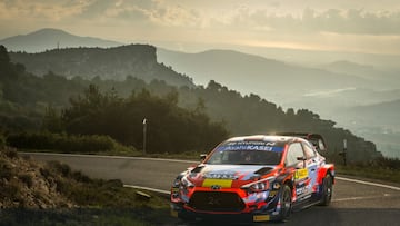Hyundai este año en el Campeonato de España de Rallies.
