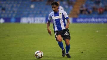 Imagen del partido entre el Hércules y el Socuéllamos.