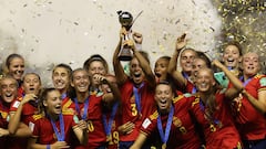 La Federación homenajea a las campeonas del mundo Sub-20