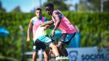 Johan Carbonero en Racing de Avellaneda