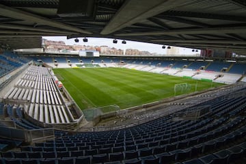 Estadio El Sardinero, la casa del Racing de Santander.
