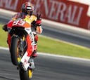 Marc Márquez domina mañana y tarde en la primera jornada