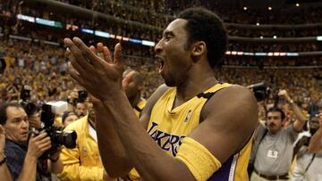 Kobe Bryant, durante el s&eacute;ptimo partido de las finales de la Conferencia Oeste de la NBA que enfrent&oacute; a Los &Aacute;ngeles Lakers y a los Portland Trail Blazers