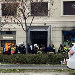 Cuatro muertos, dos de ellos menores, en un incendio en Barcelona