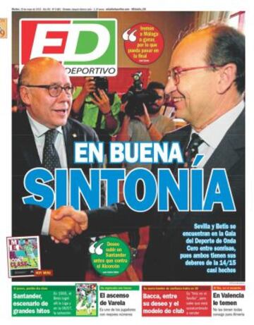 Portadas de la prensa deportiva