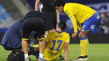 Bigas se lesionó en Anoeta.