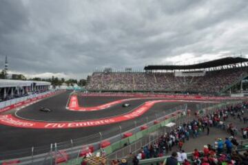 El Autódromo Hermanos Rodríguez acogió la F1 en el mes de noviembre. Tras su remodelación, el circuito ahora es uno de los mejores del mundo.