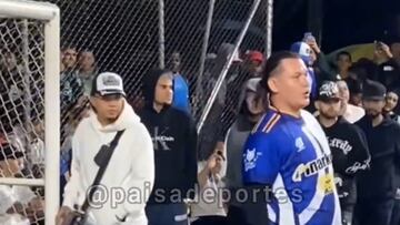 Luis Díaz y Westcol visitan el barrio Antioquia.