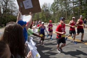 Maratón de besos en Boston